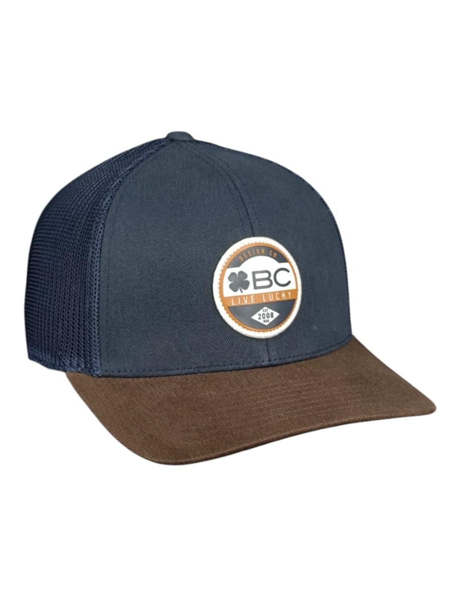 Black Clover Leroy Navy Adjustable Mesh Hat with HD Printed Patch - Image 5