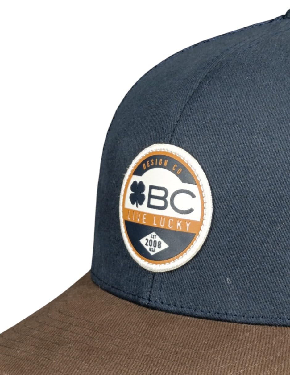 Black Clover Leroy Navy Adjustable Mesh Hat with HD Printed Patch - Image 7