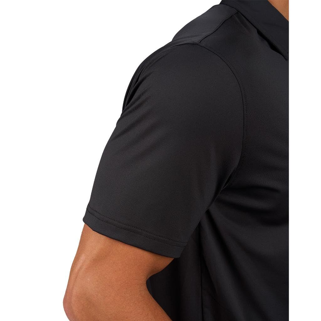 Black Clover Men's Short Sleeve Crockett Polo Shirt - Image 5