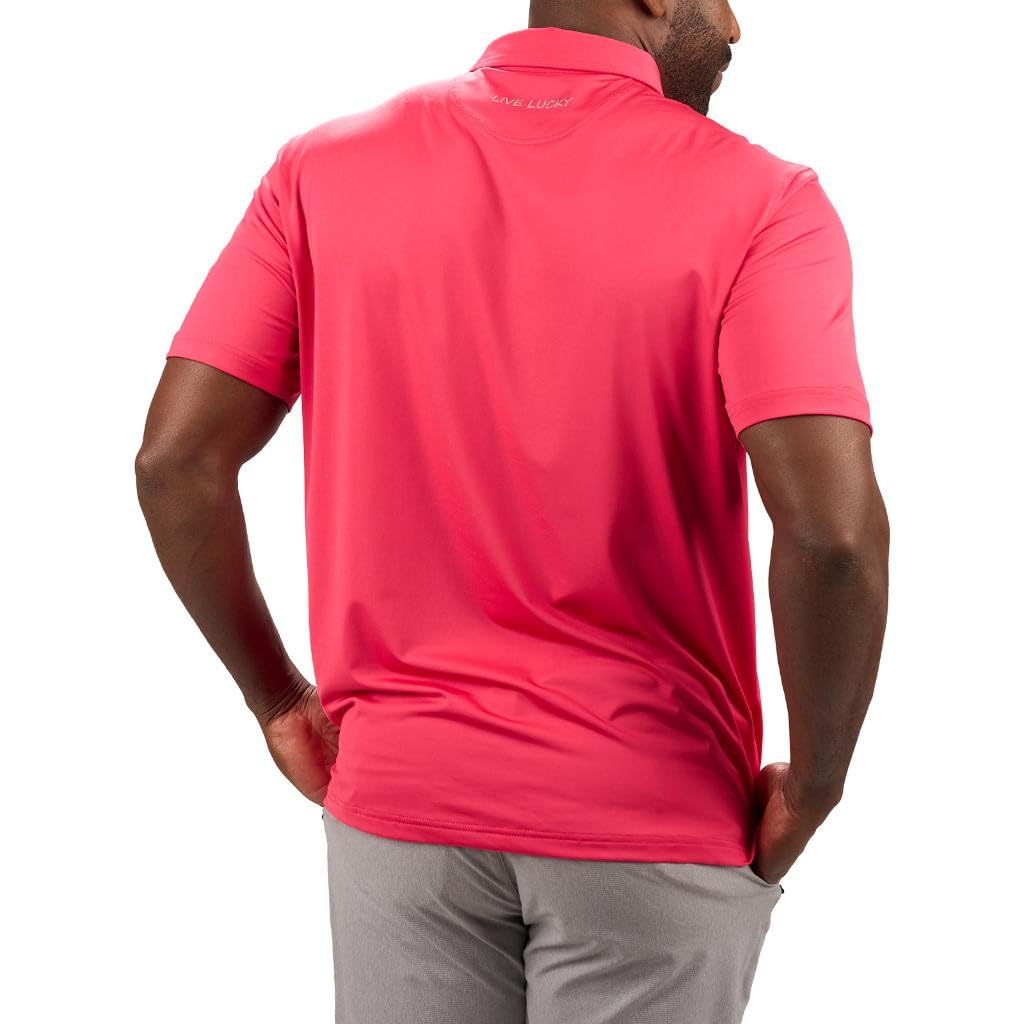Black Clover Men's Short Sleeve Crockett Polo Shirt - Image 3