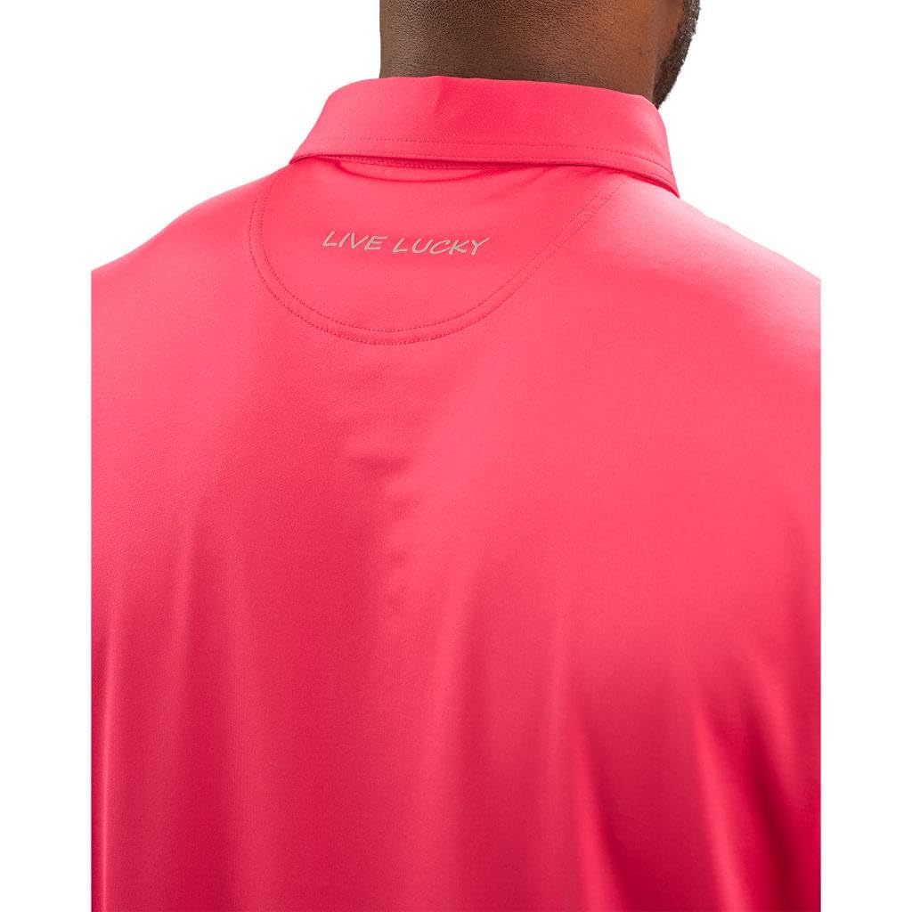 Black Clover Men's Short Sleeve Crockett Polo Shirt - Image 4