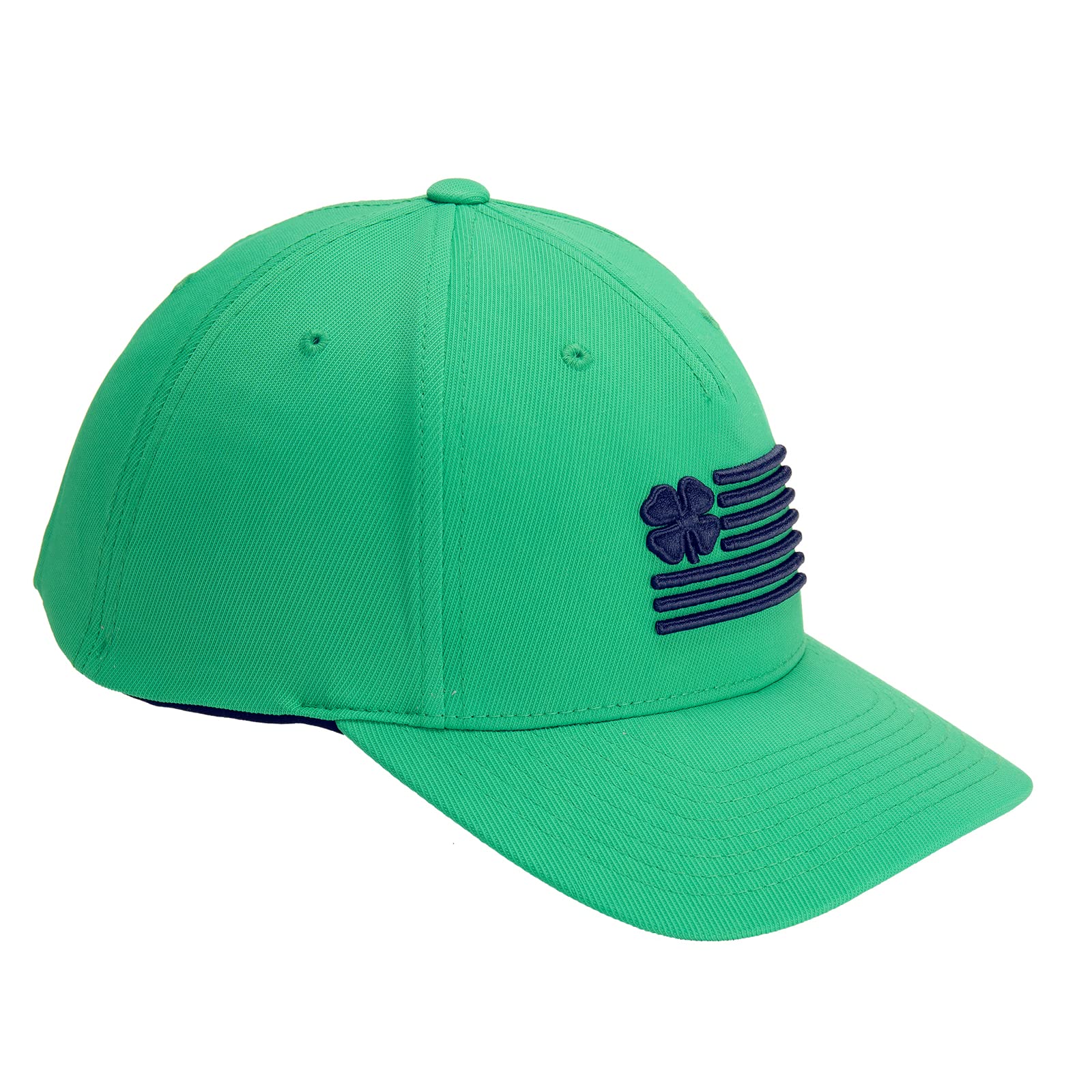 Black Clover The Clover Nation 12 Snapback Closure 6 Panel Woven Flag Patch FlexFit Tech 110 Hat - Image 3