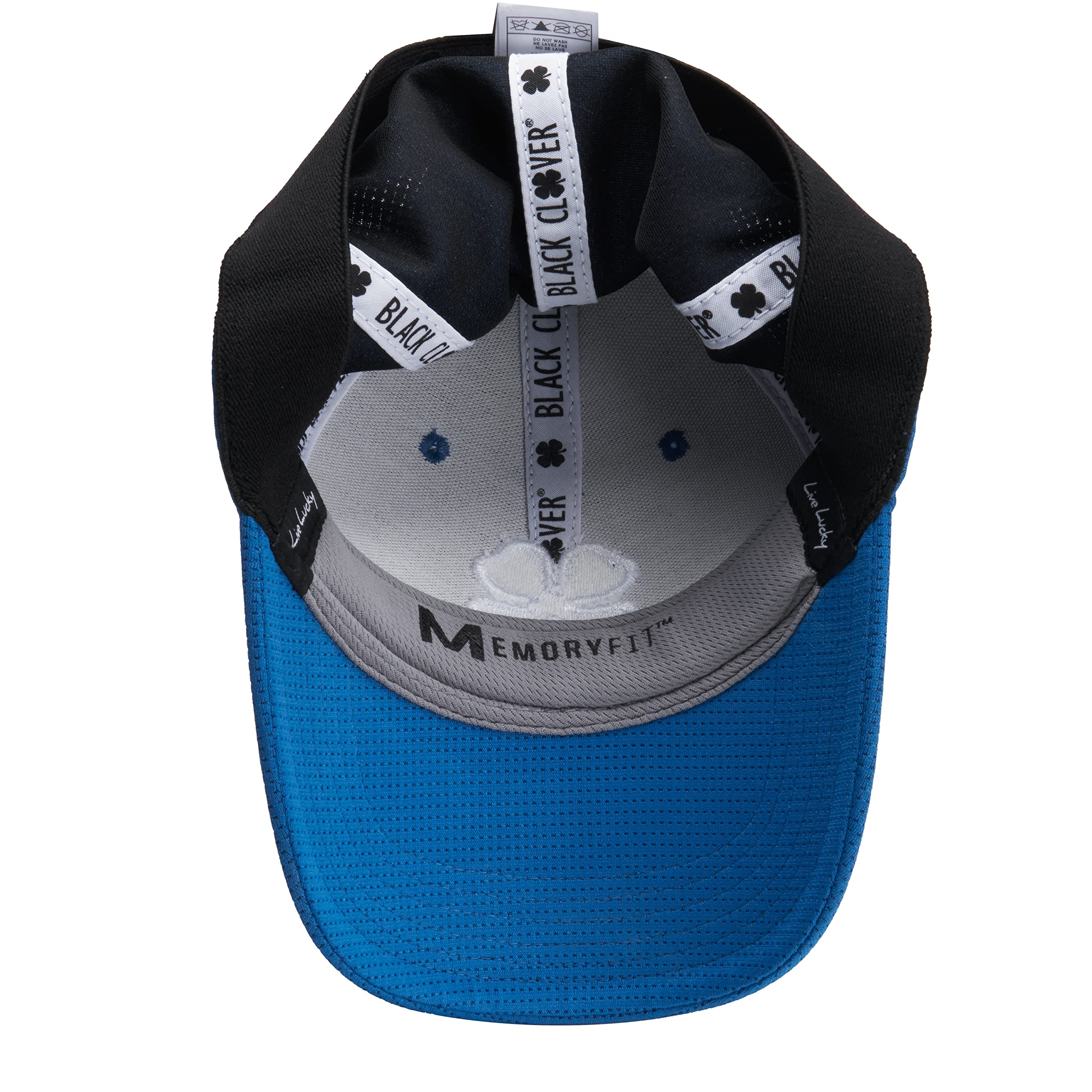 Black Clover Unisex Iron X Fitted Cap Golf Hat - Image 4