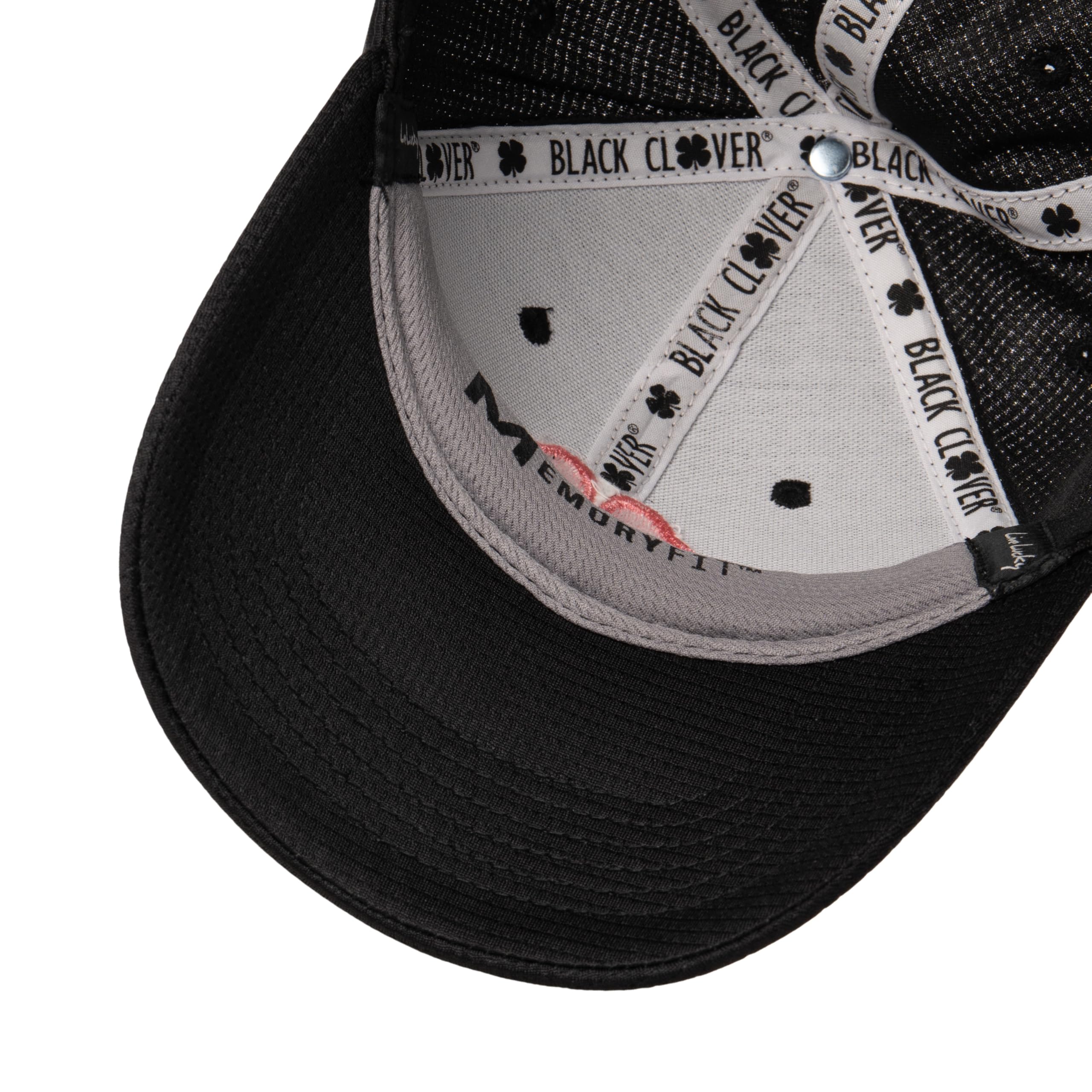 Black Clover Unisex Iron X Fitted Cap Golf Hat - Image 4