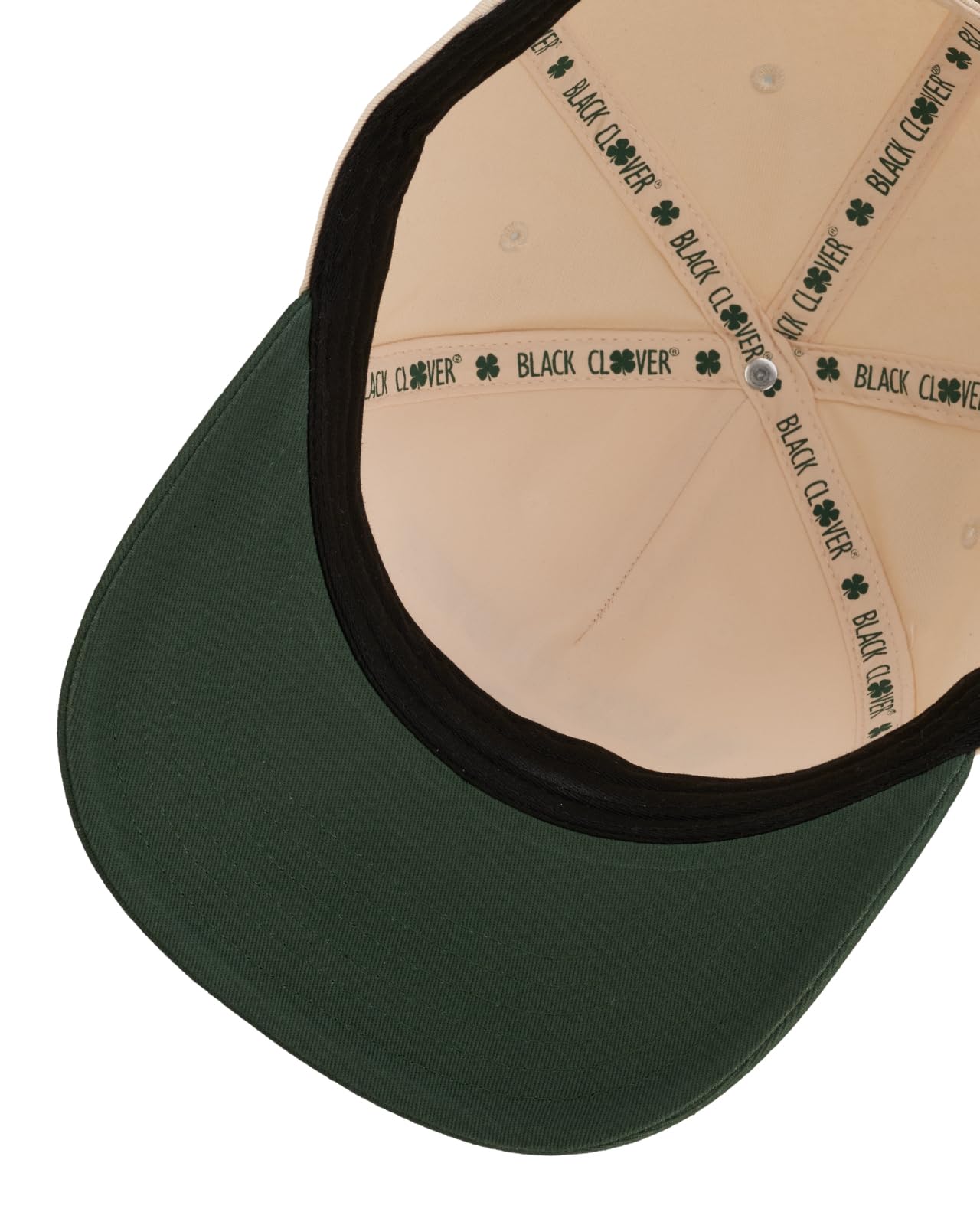 Black Clover Unisex Timeless Live Lucky Adjustable Snapback Golf Hat - Image 4