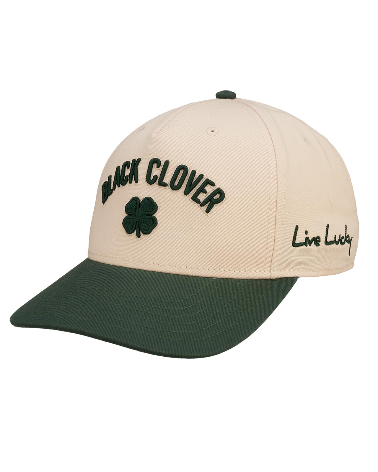 Black Clover Unisex Timeless Live Lucky Adjustable Snapback Golf Hat - Image 6