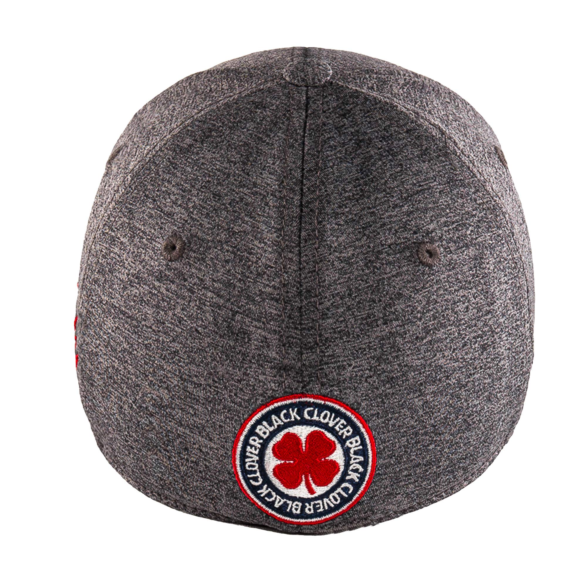 USA Flag Heather Hat with Clover by Black Clover Apparel - Image 3